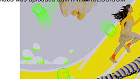 Loona Performs Emotional Hula Hoop Dance