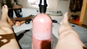 Gay man from Finland masturbates and shows off his big penis