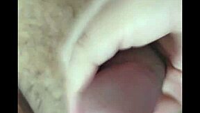 waking up horny and jerking off till i cum all over myself.