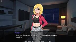 Hazel Nut Latte sex in the shower episode 2 with big cock anal pounding