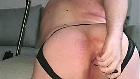 Anal Balls and Inflatable Plug Stretch Big Ass Solo