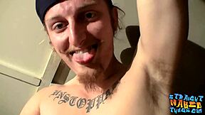Skinny Kenneth Slayer Gets Messy with His Hardcore Solo Cum