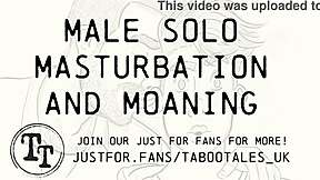 Gay erotic audio: Sensual experience of a man pleasuring himself
