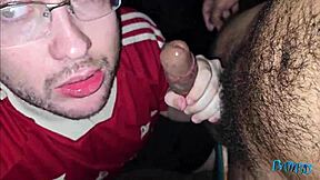 Bisexual nerd gets punished with rough anal sex in Brazil