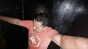 Amateur gay blowjob and bareback action with an amateur gay couple