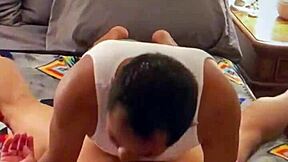 Twink Tina gets it hard in the ass in homemade gay video