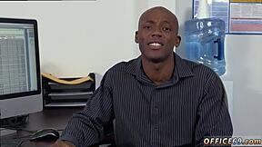 Several black gay men having sex during an HR meeting