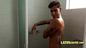 Gay twinks exchange sex for rent in a crash pad
