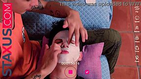 Staxus i skincare my boyfriend and we end up fucking hot