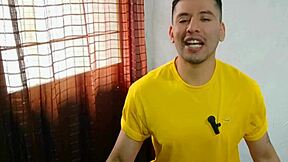 Big cock amateur gives anal to student in class