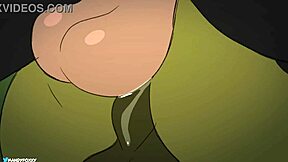 Cartoon gay sex with bareback and stuck in wall scenes