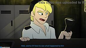 Cartoon gay sex with bareback and stuck in wall scenes