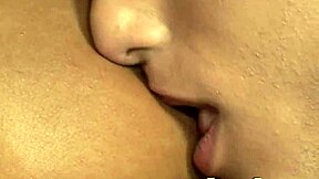 Young gay guys get covered in cum in a hot group session
