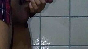 Horny Twink Can't Hold Back and Cums Hard Everywhere