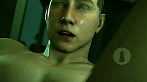 Jerk off and get fucked by a monster cock soldier
