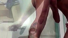 Amateur gay video with anal sex in a motel room
