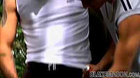 British twinks have raw sex outside and indoors with anal sex