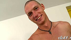 Young and straight twink gets it rough with hung top