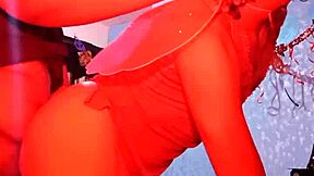 Young gay twink gets his hole breached by a hung crossdresser