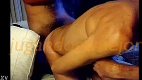 Young blonde femboy goes wild in this homemade video
