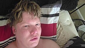 dylan tarrence is jacking off and cumming all over