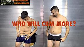 Gay game of who can cum the most
