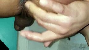 Young and straight twink’s solo performance with anal pleasure