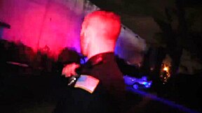 Boys Creampie in Interracial Police Uniform Action
