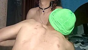 Gay twink gets wild with hot transsexual action