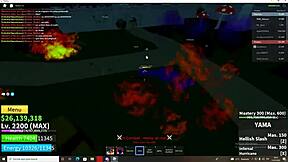 Young gay’s first time bareback anal sex in Blox Fruit game
