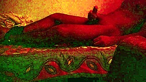 Indian guy caught masturbating in front of a hidden camera