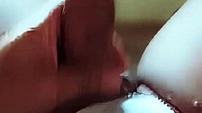 Travesti woke up, grabbed dick, and sucked enthusiastically