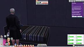 Family secrets unfold with taboo gay anal action