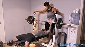 Horny gay stepsons creampied each other’s asses