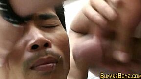 Asian Twinks Sucking Hard Cock