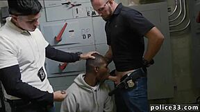 Shoplifting turns into wild interracial 3some at the store! 🔥