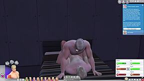 Family secrets unfold with taboo gay anal action