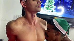Carioca Milkmen Throw Wild Christmas Group Sex Party