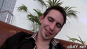 ribald homosexual banging with hunks in wild contest