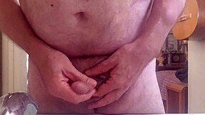 Stuffguy Horned in Bathroom Solo Catheter Play
