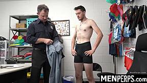 Confronted with evidence, twink faces intense consequences