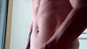 Skinny Dick Blasts Thick Cumshot Hard