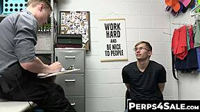 Cole Church dominates submissive Darron Bluu