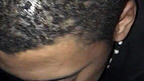 damn, sucking shemale cock like a queen here