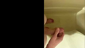 Stroking my dick in this hot solo compilation video