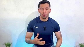 I couldn’t resist the Cuban stud’s 25cm cock during a foot massage session.