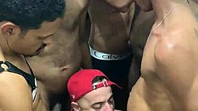 Interracial Bareback Orgy Explodes in Wild Group Action