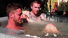 Jacuzzi Gay Sex - Male Wet Action