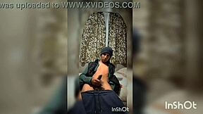 Young Gay Amateur Strokes Himself Wild on Camera