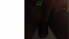 Bad Black Shemale Ass Play! Can You Handle This Solo Show?